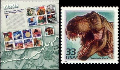 Carlsbad Caverns National Park fossil-found place on stamp of USA 2016