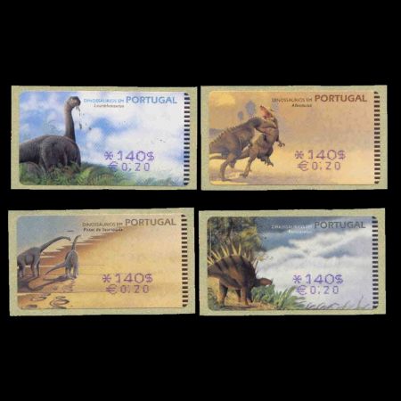 value error at dinosaur ATM stamps of Portugal 2000 stamp
