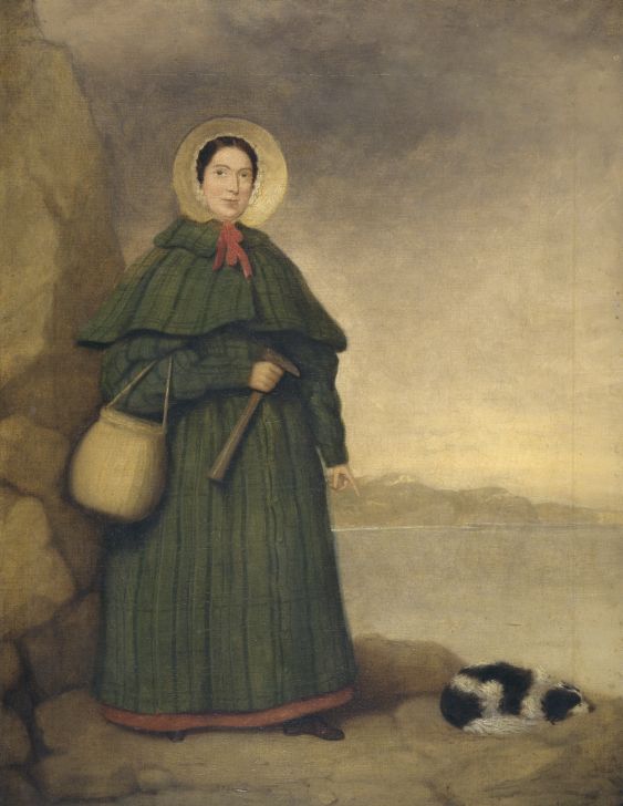 Mary Anning on stamp of UK 2024