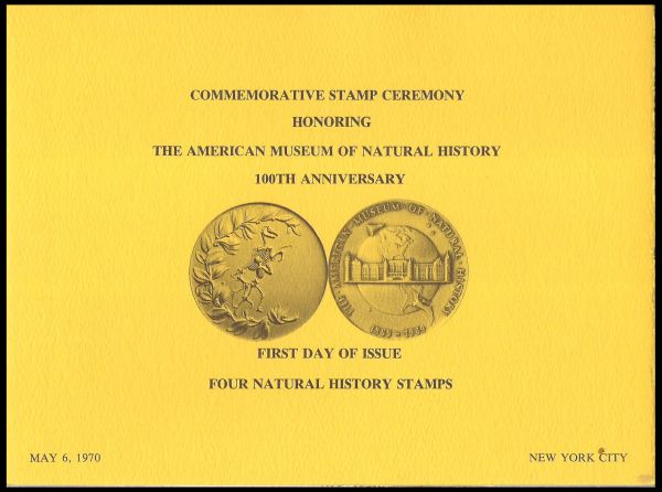 Dinosaurs on the age of reptiles stamp of USA 1970 Dinosaurs on the age of reptiles stamp of USA 1970