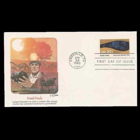 Knoxville International Energy Exposition on FDC of USA 1982
