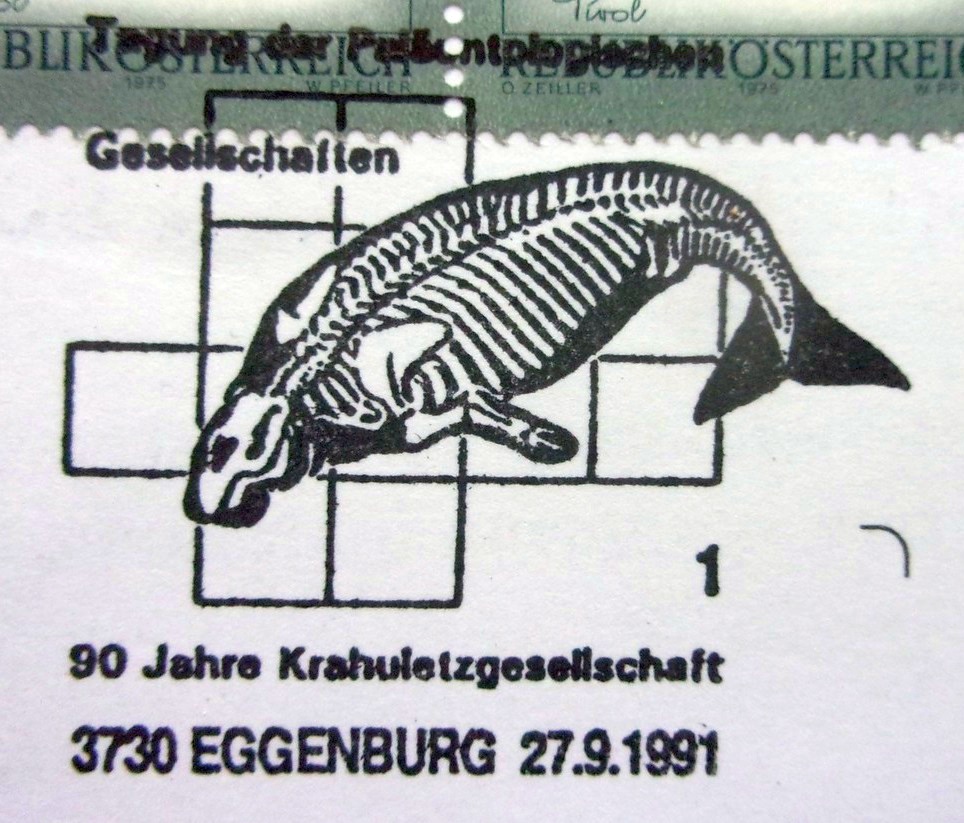 Postmark of Austria 1991 -  Krahuletsmuseum in Eggenburg