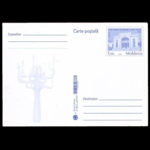 National Museum of Ethnography and Natural History on commemorative postal stationery of Moldova 2019