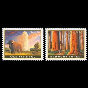 The Grand Canyon on stamp of USA 2012