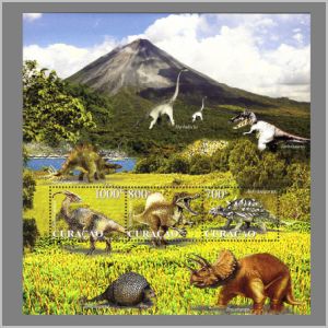 Dinosaurs and other prehistoric animals on stamps of Croatia 1994