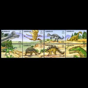 Dinosaurs on stamp of Kiribati 2006