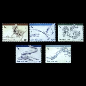 Prehistoric animals, Ancient Reptiles on stamps of New Zealand 1984