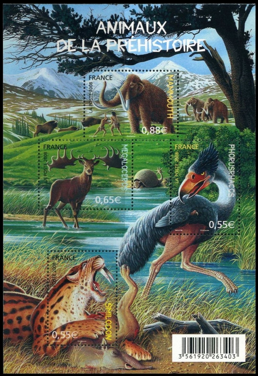 prehistoric grassland animals