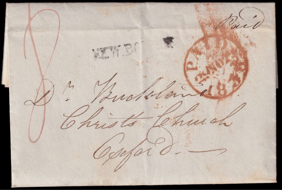 Expensive letter posted in Scotland in 1833