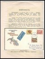 Herpetofauna philatelic exhibit