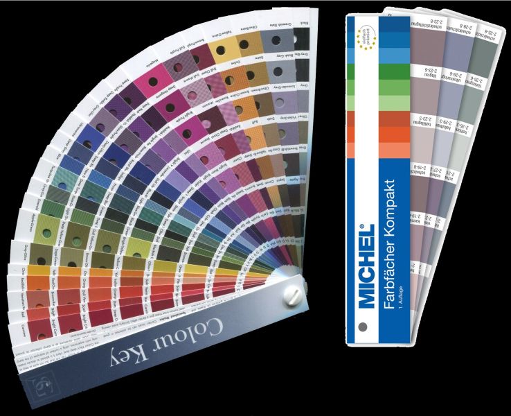 Color key of Stanley Gibbons