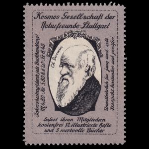 Charles Darwin on Kosmos cinderella
